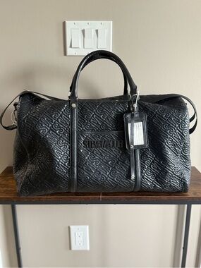 Steve Madden Weekender Black Duffel Bag